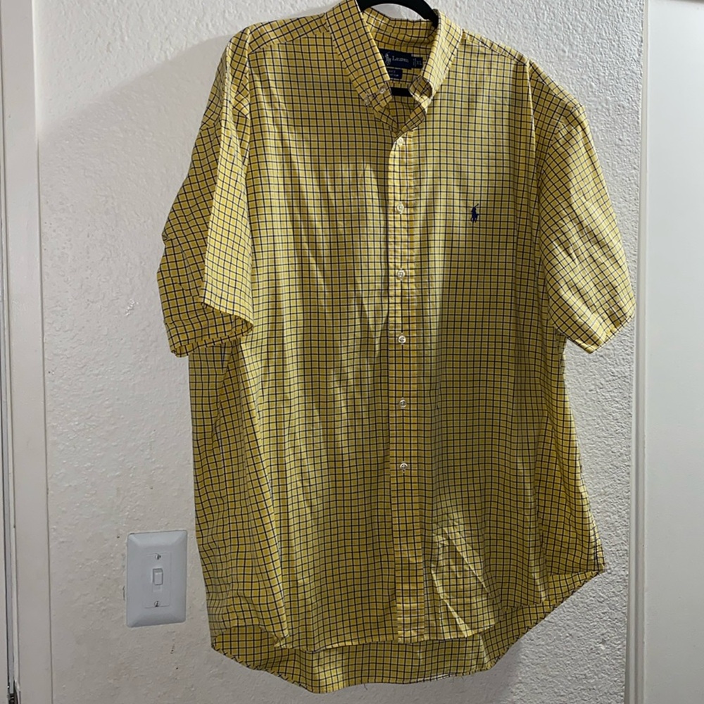 Polo Ralph Lauren Men’s Performance Shorts Sleeve Shirt